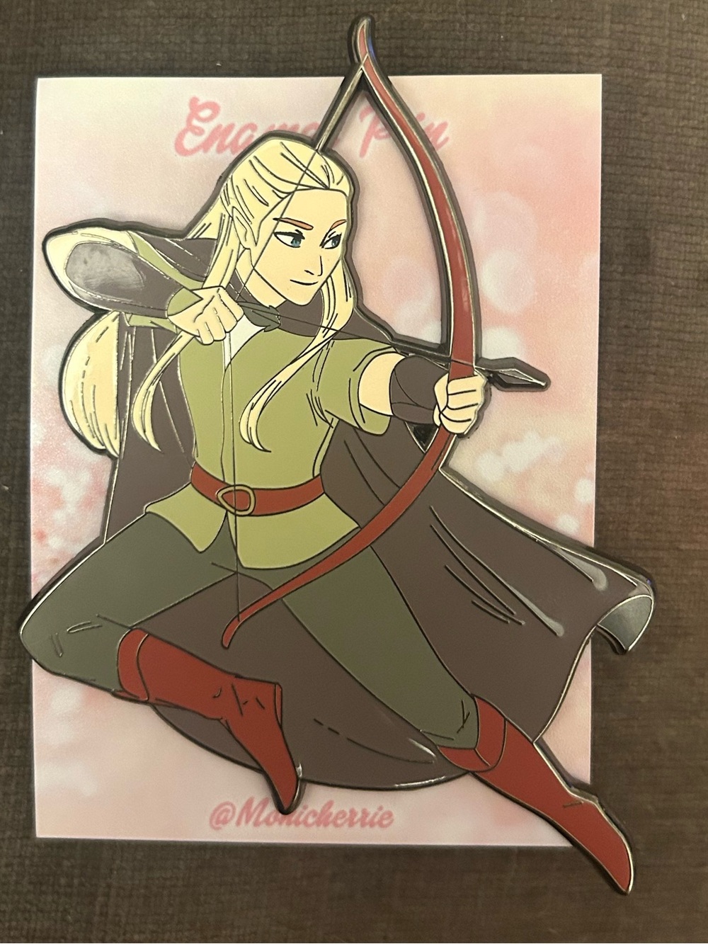 Lord of the rings Legolas fantasy pin